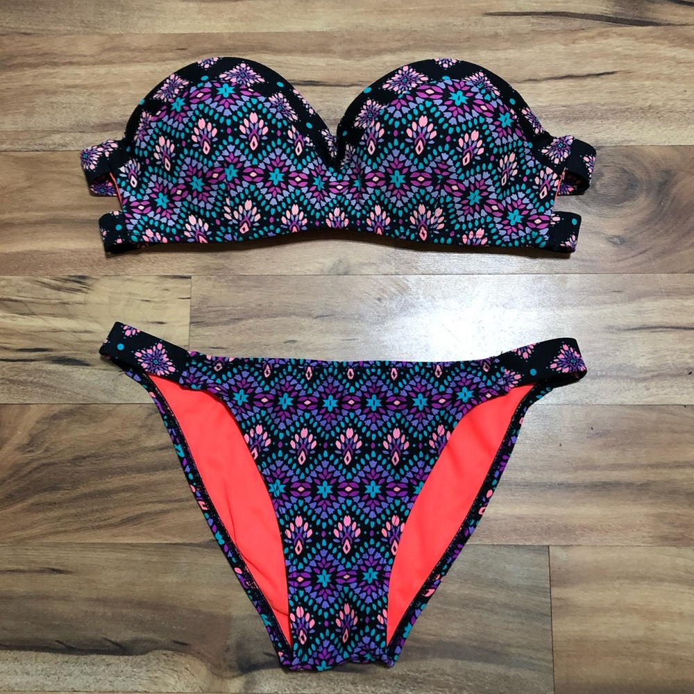 Geometric Print Bikini